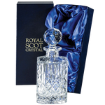 royal scot crystal london square spirit decanter 80cl packaging