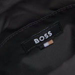 BOSS logo inside the Oryo NS Black Reporter Bag with Logo Patch.