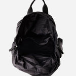 BOSS Packable Black Backpack with Packing Bag
