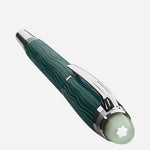 The cap of the Polar Green StarWalker Precious Resin Fountain Pen.