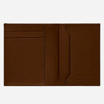 Inside the Sfumato Brown Meisterstück 4CC Card Holder.