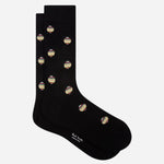 The polka dotted pair from the Paul Smith 3-Pack Multicoloured Polka Dot and Stripe Socks.