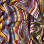 The Paul Smith Women's Signature Stripe Woven Cotton Scarf by Paul Smith.