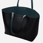 Inside the Hanbury Row Black Large Reversible Open Top Tote Bag.