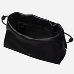 Inside the Radley The Roxburgh Black Leather Small Chain Clutch Bag.