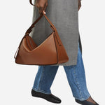 The Westwell Lane Toffee Brown Leather Large Zip Top Shoulder Bag by Radley.