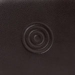 The WM Brown Faux Leather and Tweed 2 Piece Watch Zip Case by WOLF.