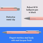 The Econ Special Edition Rose Pink Ballpoint Pen by LAMY.