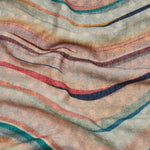 The Women's Loretta Swirl Mixed Wool Scarf by Paul Smith.