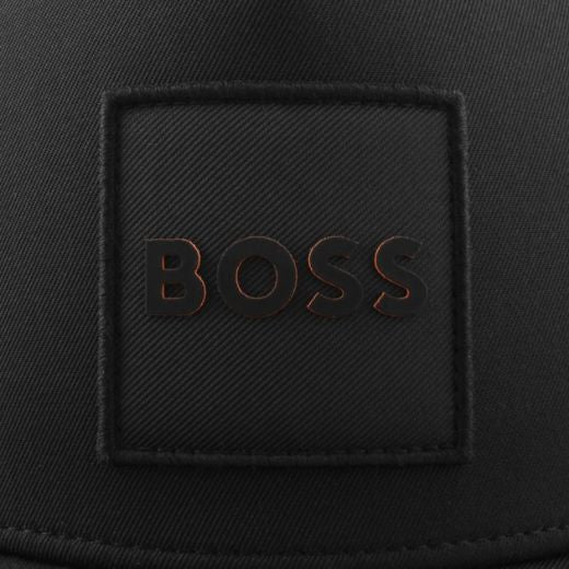 Elliot PL Black Cap with Mesh Back and Patch Logo