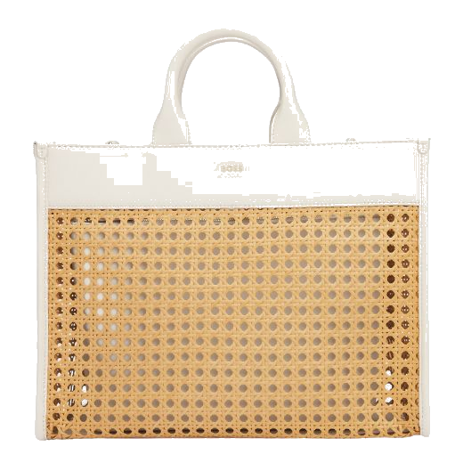 boss sandy woven tote bag