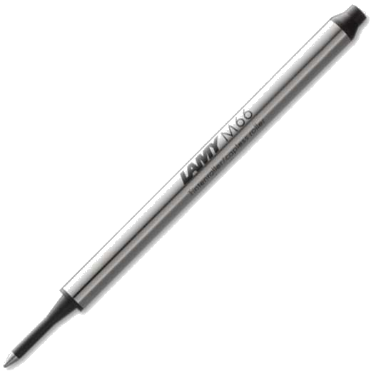 lamy m66 black broad rollerball pen refill