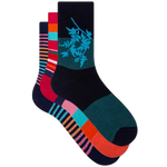 paul smith stripe and floral women s socks 3 pack