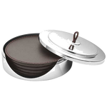 georg jensen manhattan set of 4 coasters