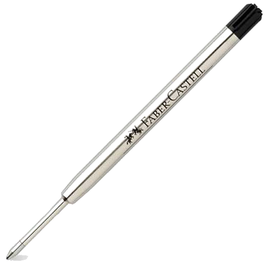 Graf von Faber-Castell Black Medium Ballpoint Pen Refill.