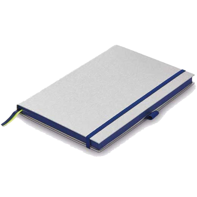 lamy a6 ocean blue hardcover ruled notebook