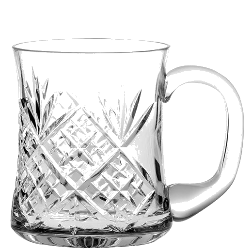 This Edinburgh Tankard has been designed by Royal Scot Crystal.