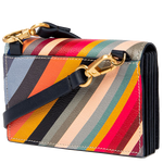 paul smith swirl print accordion style purse back