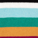paul smith monochrome stripe pom pom scarf detail