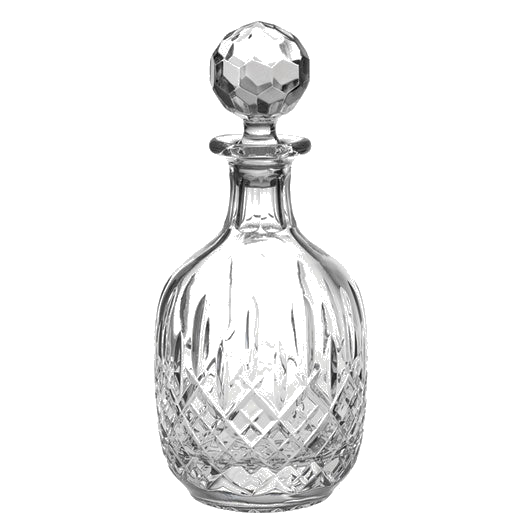 This London 100cl Port/Brandy Decanter has been designed by Royal Scot Crystal.