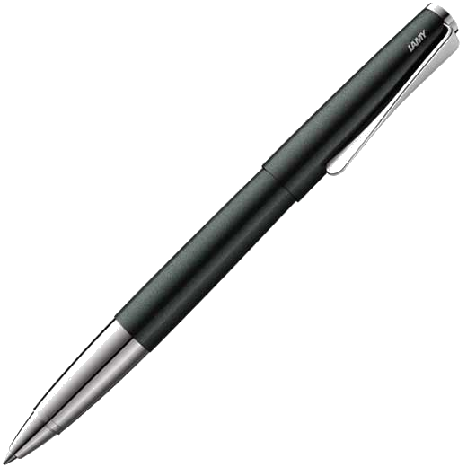 This is the LAMY Studio Black Forest Rollerball Pen.