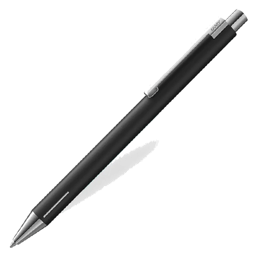 LAMY's Econ Special Edition Matte Black Ballpoint Pen is great for everyday use as it has a neutral colour.