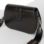 brown leather satchel