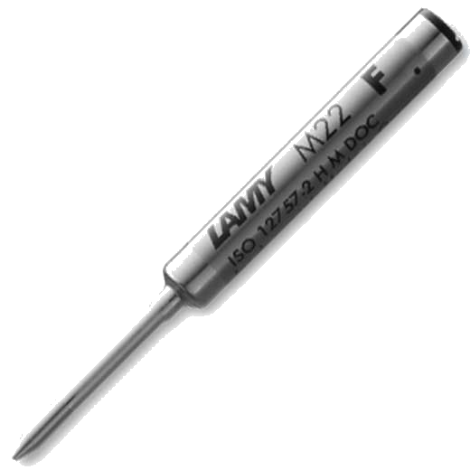 lamy black fine m22 compact ballpoint refill