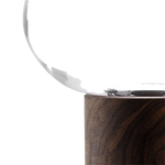 lsa select oblate small clear vase close