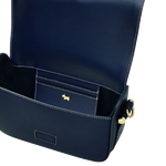 3 radley bathurst mews indigo evenfall blue small flapover cross body bag 111405