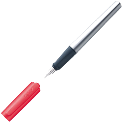 lamy coral red nexx fountain pen