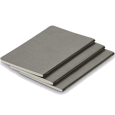 lamy a5 grey set of 3 notebooks