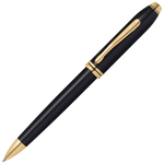 cross black townsend lacquer ballpoint pen