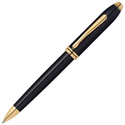 cross black townsend lacquer ballpoint pen