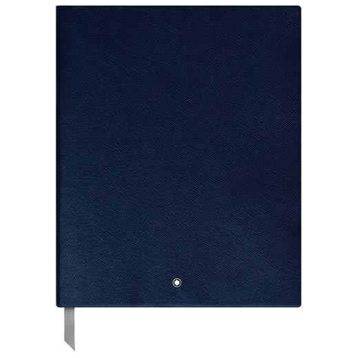 Montblanc Fine Stationary Lined Indigo Notepad.