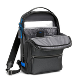 tumi harrison brander reflective backpack inside