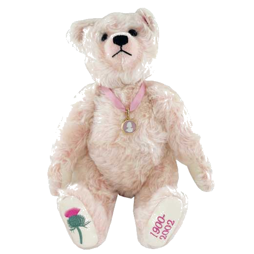 steiff pink queen bear