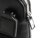 This BOSS Ray Black Faux Leather Envelope Bag has a chunky cross body strap that sits comfortably and is adjustable to your desired length.