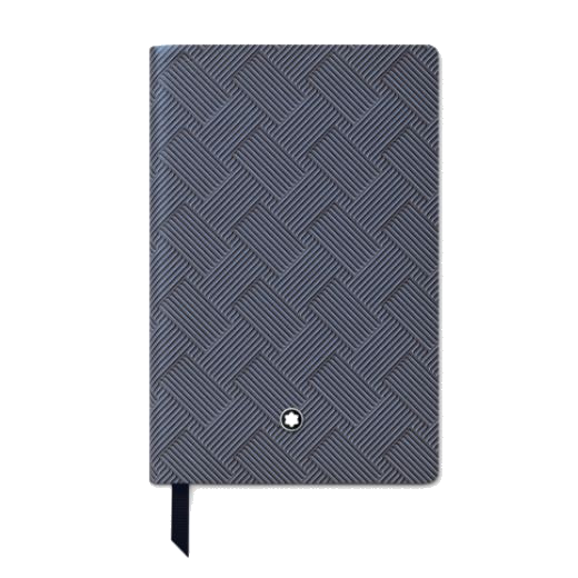 This #148 Fine Stationery Extreme 3.0 Lavender Grey Notebook by Montblanc features a printed pattern that is distinctive to the Extreme 3.0 range with the snowcap emblem.