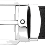 montblanc business line trapeze reversible saffiano belt buckle