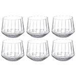 georg jensen set of 6 bernadotte crystal glasses