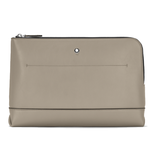 montblanc dusty grey pochet