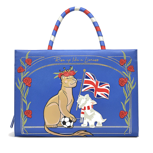 radley the world cup blue b