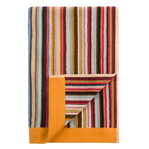 The Signature Stripe Medium Beach Towel by Paul Smith.