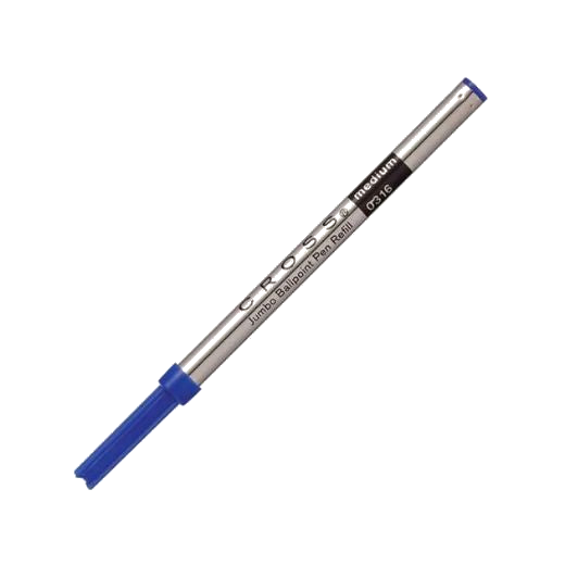 1 blue cross ballpoint refill for rollerball pen 8562 3