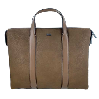 brown hugo boss bag
