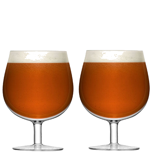 Signature 2 x Craft Beer Glasses designed by LSA International.