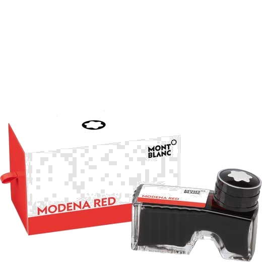 montblanc modena red ink
