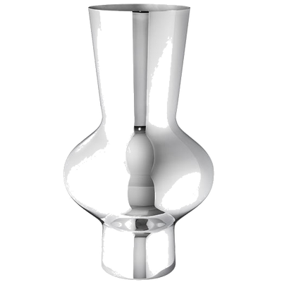 georg jensen alfredo large stainless steel vase