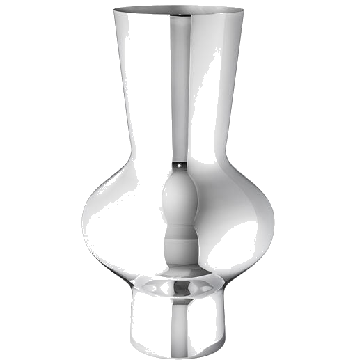 georg jensen alfredo large stainless steel vase